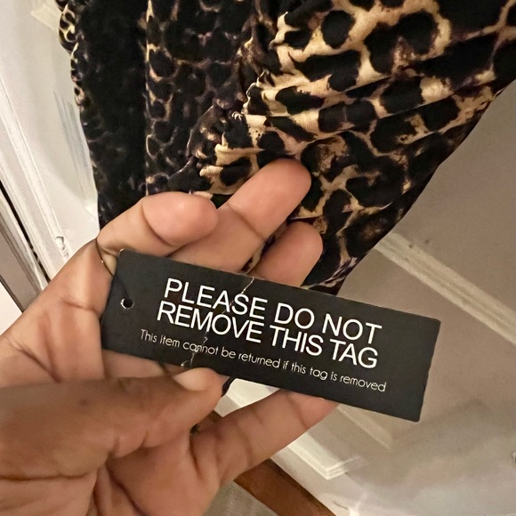 KIN by Kristine Leopard Print Color Block Dress! - Picture 4 of 7